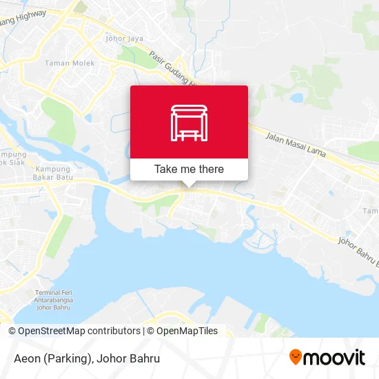Aeon (Parking) map
