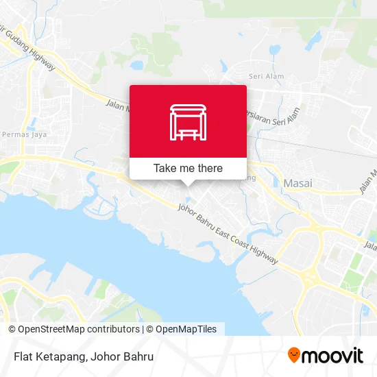 Flat Ketapang map