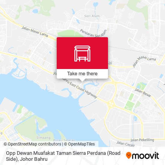 Opp Dewan Muafakat Taman Sierra Perdana (Road Side) map