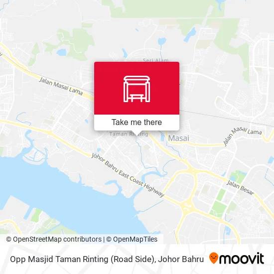 Opp Masjid Taman Rinting (Road Side) map