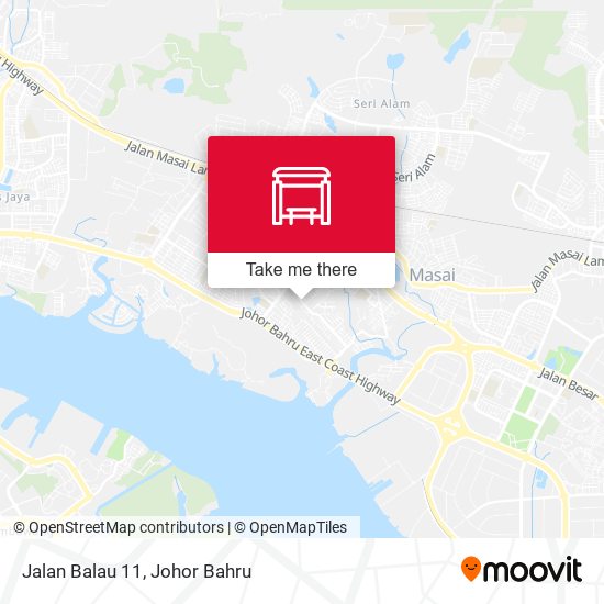 Jalan Balau 11 map