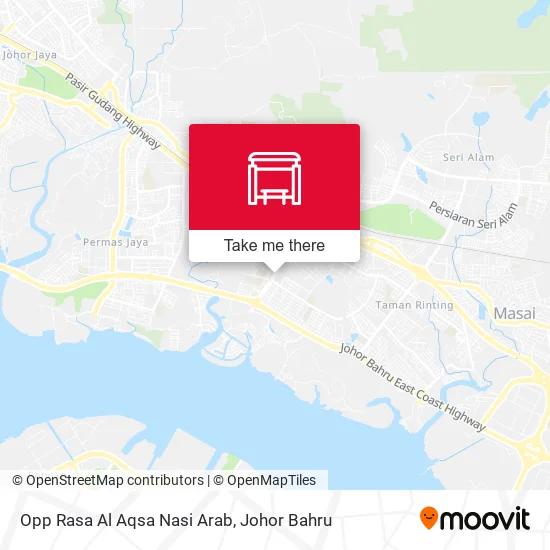 Opp Rasa Al Aqsa Nasi Arab map