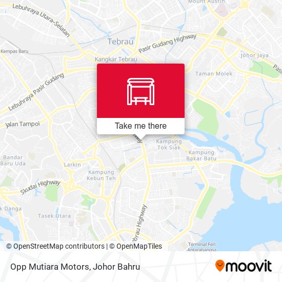 Opp Mutiara Motors map