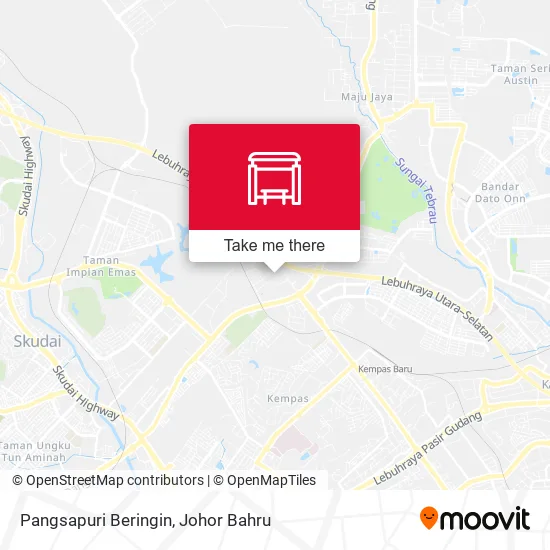 Pangsapuri Beringin map