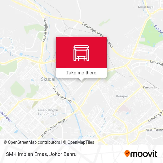SMK Impian Emas map