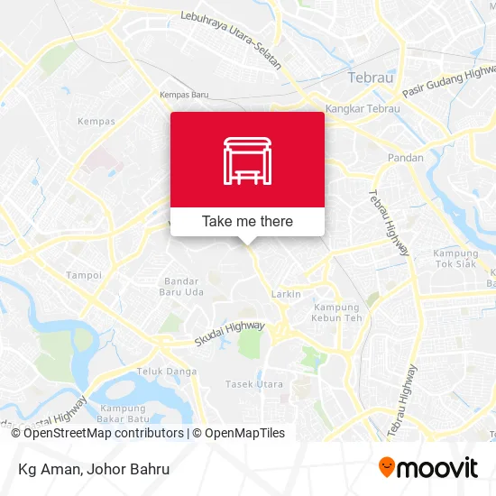 Kg Aman map
