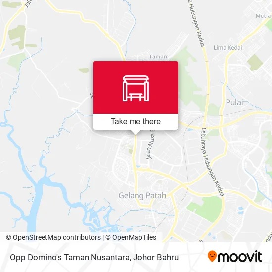 Opp Domino's Taman Nusantara map