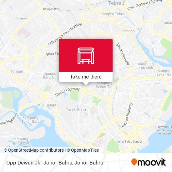 Opp Dewan Jkr Johor Bahru map