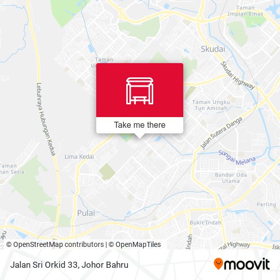 Jalan Sri Orkid 33 map