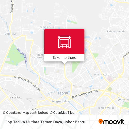 Opp Tadika Mutiara Taman Daya map