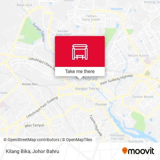 Kilang Bika map