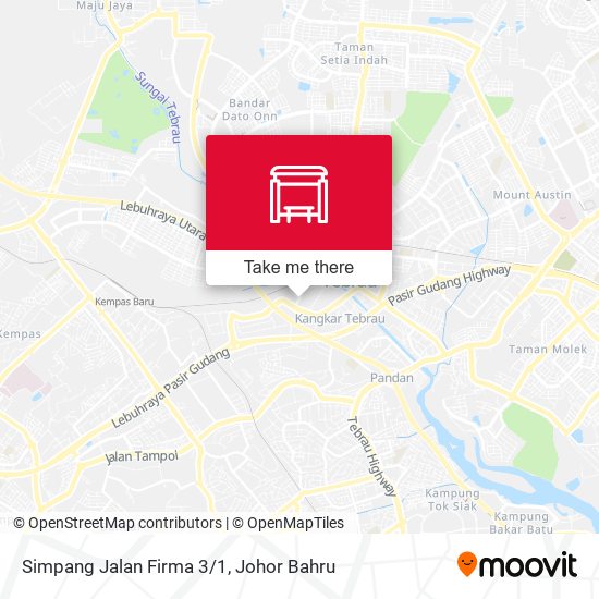 Simpang Jalan Firma 3/1 map
