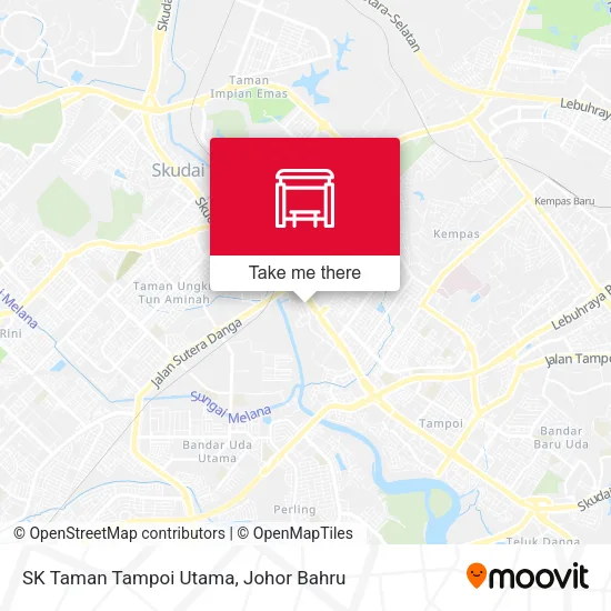SK Taman Tampoi Utama map
