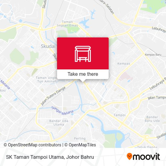 SK Taman Tampoi Utama map