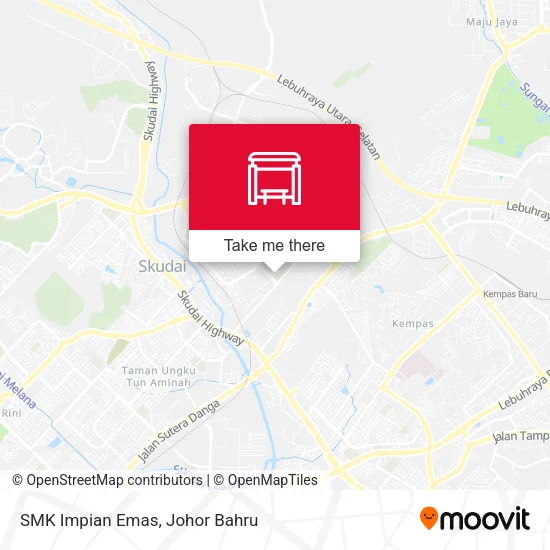 SMK Impian Emas map