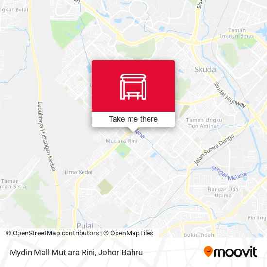 Mydin Mall Mutiara Rini map