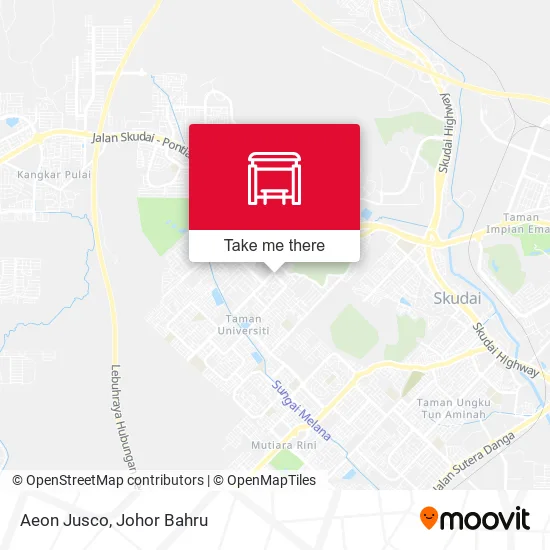 Aeon Jusco map