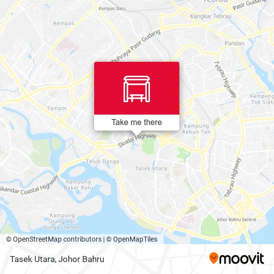 Tasek Utara map