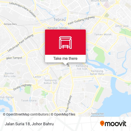 Jalan Suria 18 map