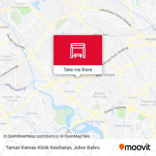 Taman Kemas Klinik Kesihatan map