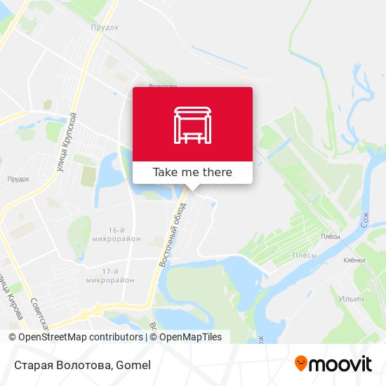 Старая Волотова map