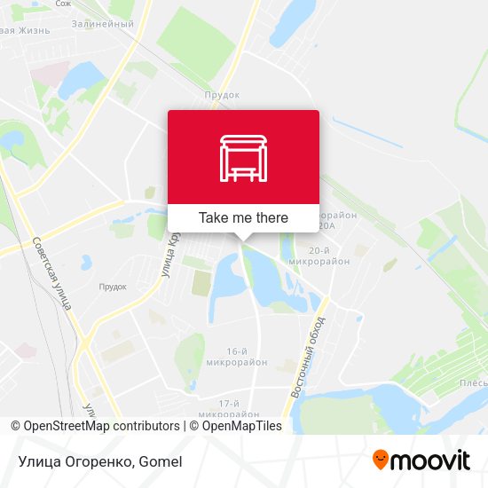 Улица Огоренко map