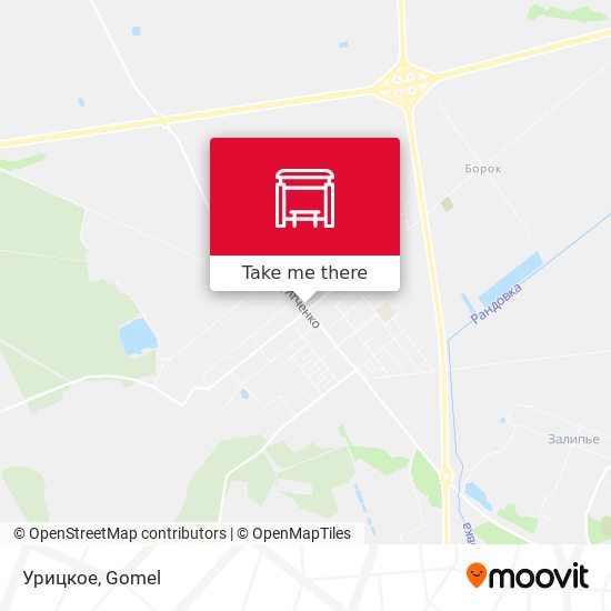 Урицкое map