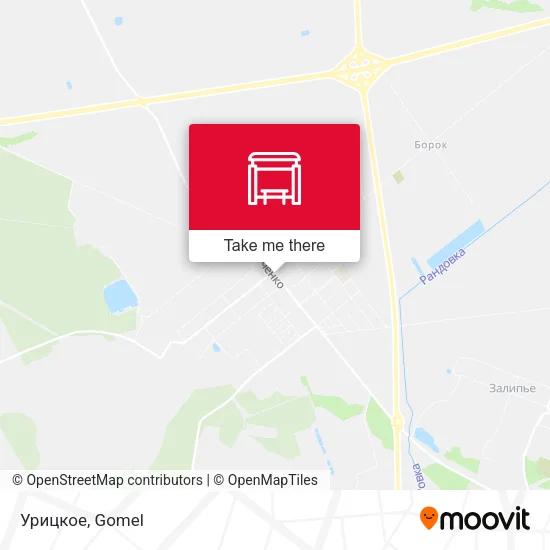 Урицкое map