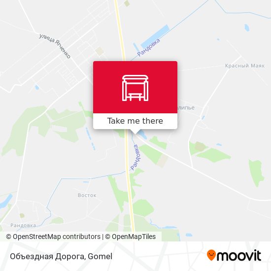 Объездная Дорога map
