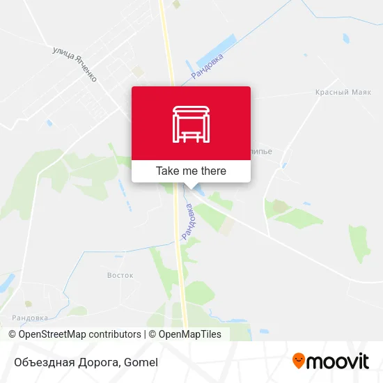 Объездная Дорога map