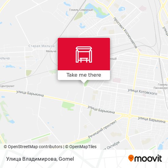 Улица Владимирова map
