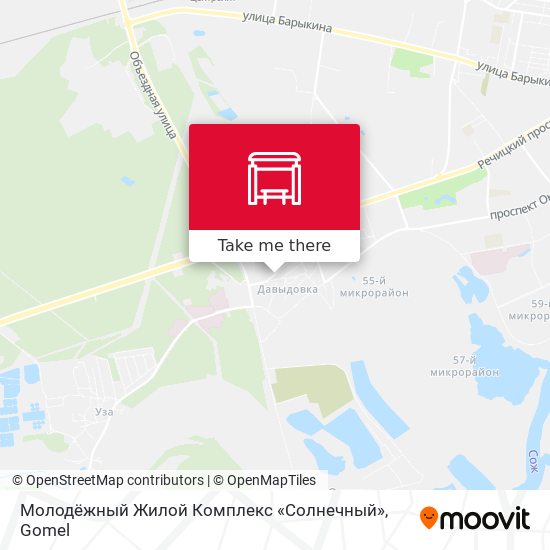 Молодёжный Жилой Комплекс «Солнечный» map