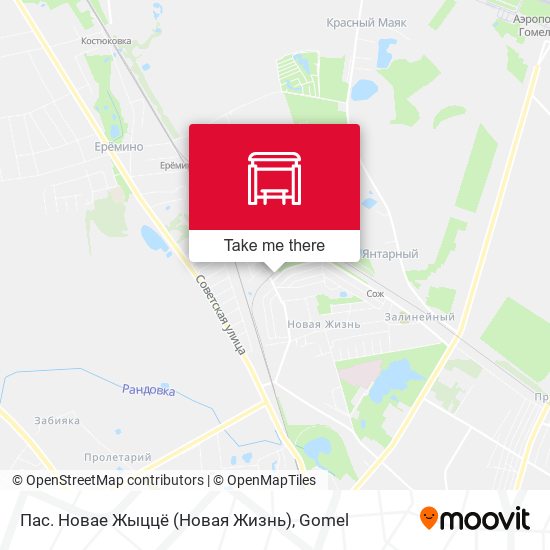 Пас. Новае Жыццё (Новая Жизнь) map