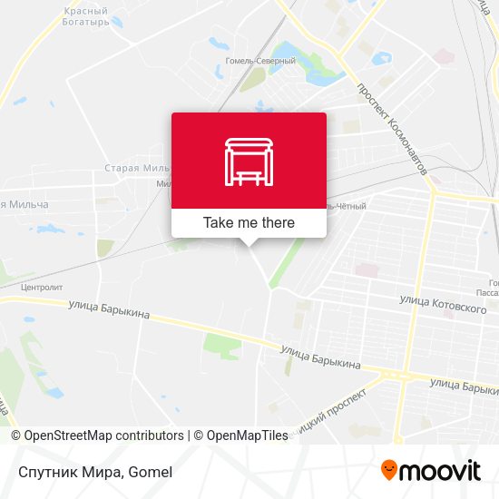 Спутник Мира map