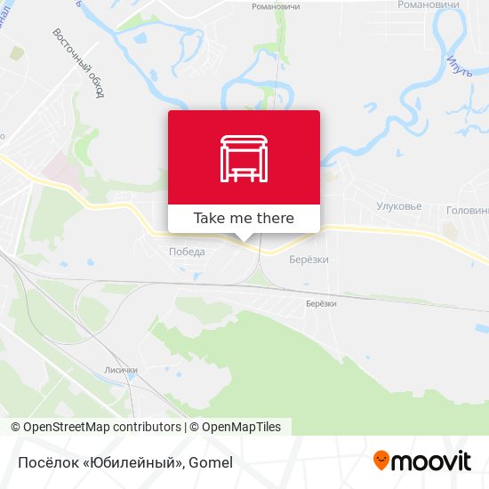 Посёлок «Юбилейный» map