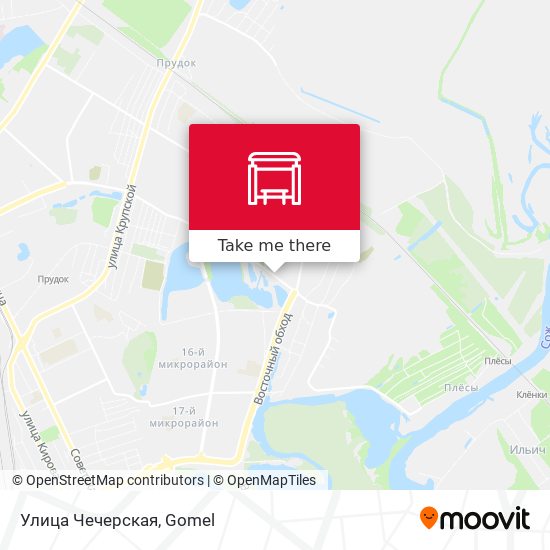 Улица Чечерская map