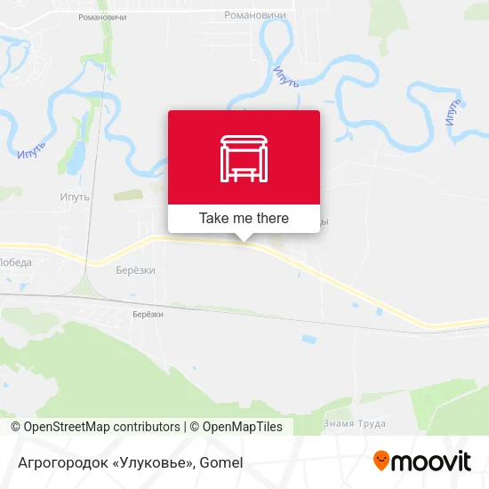 Агрогородок «Улуковье» map