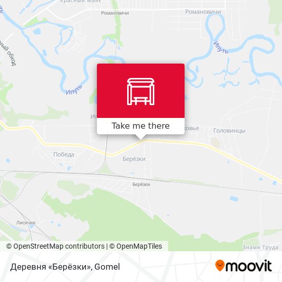 Деревня «Берёзки» map