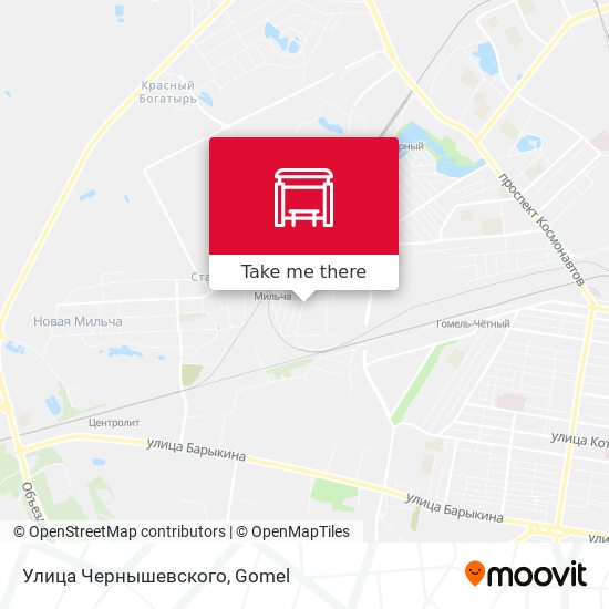 Улица Чернышевского map