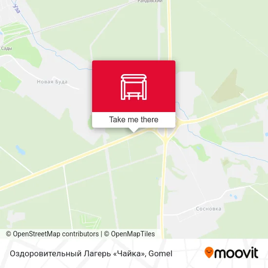 Оздоровительный Лагерь «Чайка» map