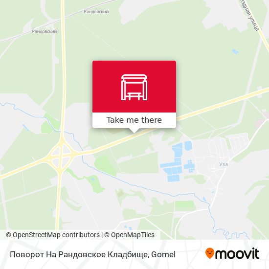 Поворот На Рандовское Кладбище map