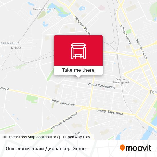 Онкологический Диспансер map