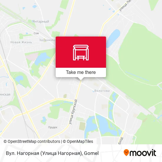 Вул. Нагорная (Улица Нагорная) map