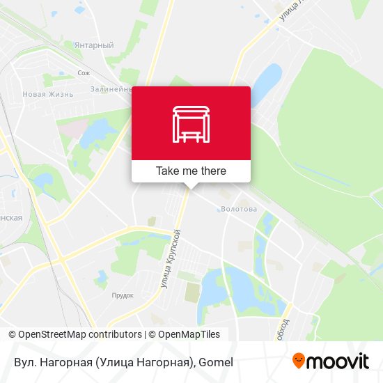 Вул. Нагорная (Улица Нагорная) map