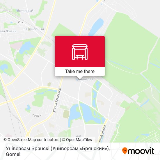 Універсам Бранскі (Универсам «Брянский») map