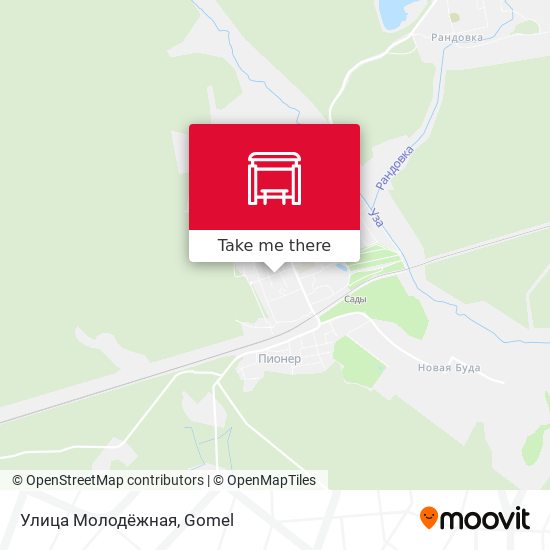 Улица Молодёжная map