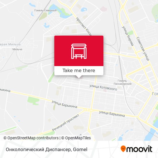Онкологический Диспансер map