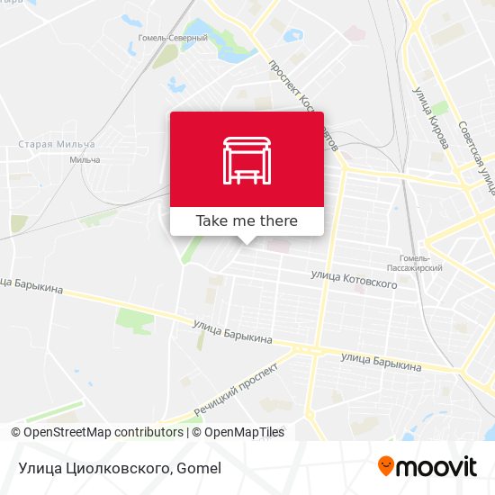 Улица Циолковского map