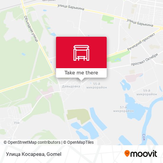 Улица Косарева map