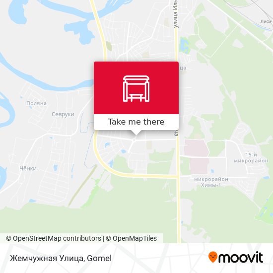 Жемчужная Улица map